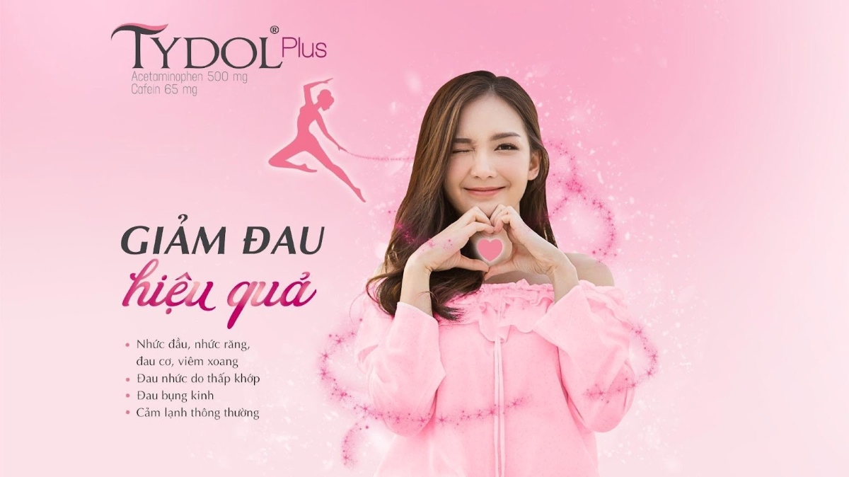  Tydol Plus - Thương hiệu thuốc giảm đau dành cho phái nữ. Ảnh: Dược phẩm OPV. - hình 3