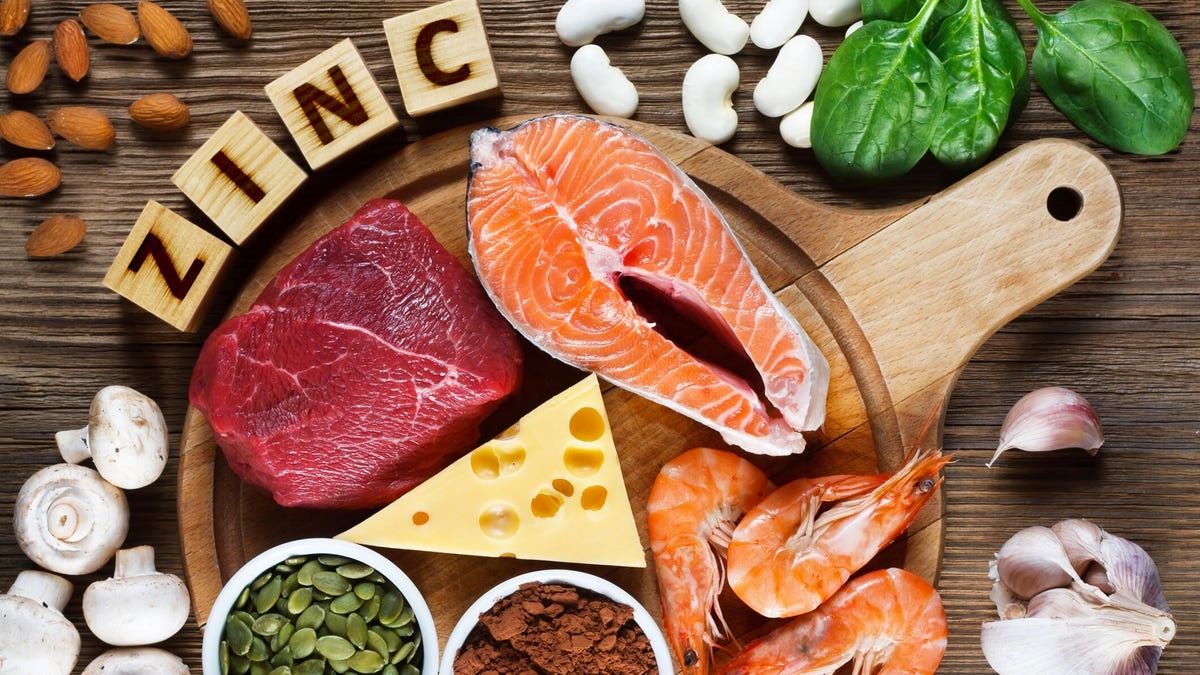 Bổ sung các thực phẩm giàu kẽm
